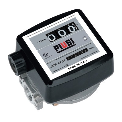 Счетчик K33 механический PIUSI для дизельного топлива (20 - 120 л/мин)