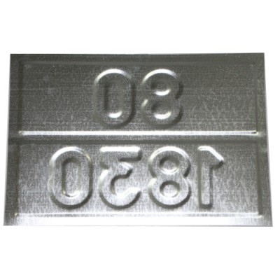 Табличка ДОПОГ - "Кислота серная, содержащая более 51% кислоты" (UN1830)