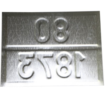 Табличка ДОПОГ - "Кислота хлорная с массовой долей кислоты более 50%, но не более 72%" (UN1873)