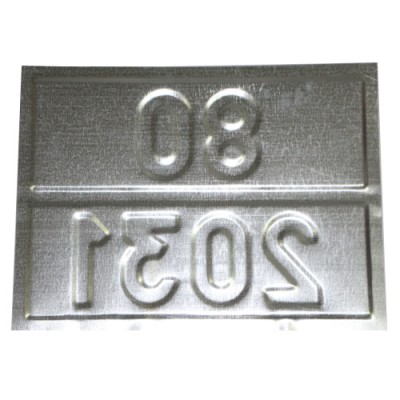 Табличка ДОПОГ - "Кислота азотная, кроме красной дымящей" (UN2031)