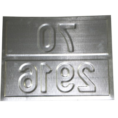 Табличка ДОПОГ - "Радиоактивный материал,упаковка типа B(U), неделящийся или делящийся-освобожденный" (UN2916)