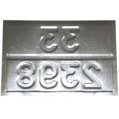 Табличка ДОПОГ - "Эфир метил-трет-бутиловый" (UN2398)