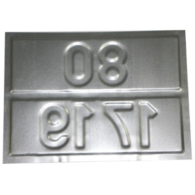 Табличка ДОПОГ - "Щелочная жидкость едкая" (UN1719)