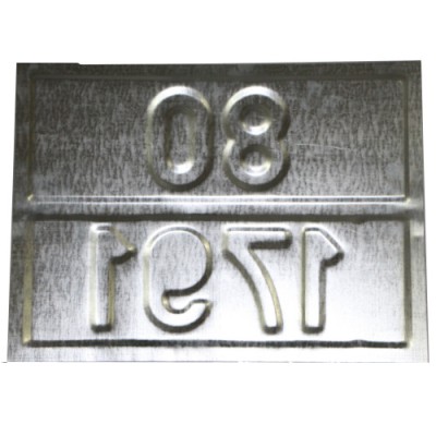 Табличка ДОПОГ - "Раствор гипохлорита" (UN1791)