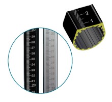 Метрошток МШИ-3,5 (2зв.) черный