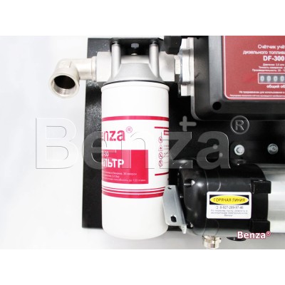 Мини ТРК Benza 24-12-80ФР для перекачки дизельного топлива