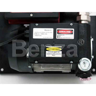 Мини ТРК Benza 24-220-140Р для перекачки дизельного топлива