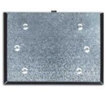 Кронштейн (карман, держатель) для таблички "опасный груз" оцинковка