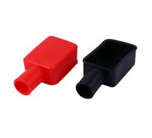Крышка клеммы АКБ (прорезиненный, черный и красная )