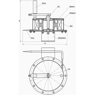 Барабан заземления БЗЗ-15