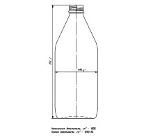 Бутылка для проб нефтепродуктов