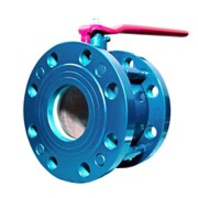 Кран шаровой 11с67п фланцевый стальной (укороченный) Ду65