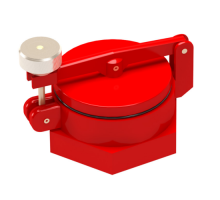 Крышка под замок на замерную трубу (алюминий) Ду50 тип ЛЗ