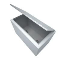 Технологический отсек узла наполнения 1000х550х600 с алюминиевой крышкой