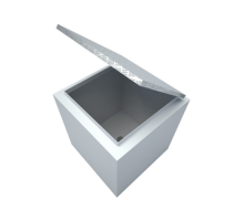 Технологический отсек узла наполнения 550х550х600 с алюминиевой крышкой