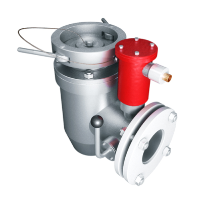 Узел линии наполнения УН-80Эр (ДУ 80) с блоком управления (БА-01ЭМП)-К