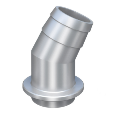 Патрубок сливной угловой Ду 80