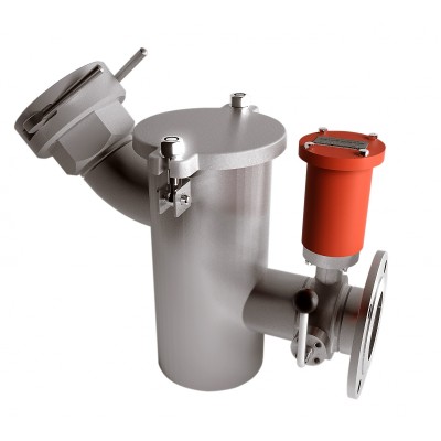 Фильтр сливной для нефтепродуктов ФСН-80 в комплекте с узлом наполнения УН- 80Ф (ДУ 100) С ЭК