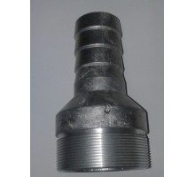 Патрубок (наконечник шланга) ниппель-резьба (тип "D") Ду50