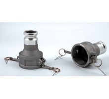 Камлок переходной алюм. DA-3020  3" х 2" (75х50 мм)