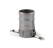 Камлок переходной алюм. С-3040 (мама 75мм + штуцер 100мм) 3" х 4" (шт)