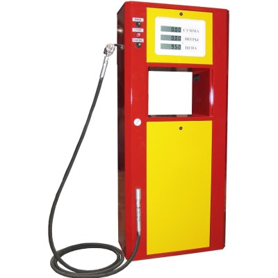 Колонка УЗСГ-01-1ЕВН (однорукавная, трехстрочная индикация, нерж. корпус)