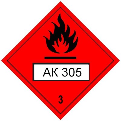 Знак опасности АК 305/3 250х250 мм