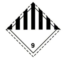 Знак "Класс 9. Прочие опасные вещества и изделия"